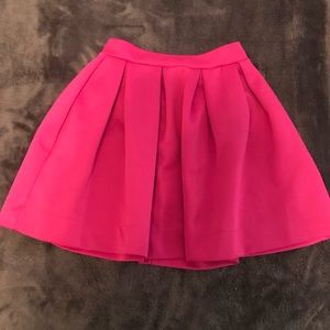 Fuchsia purple skirt